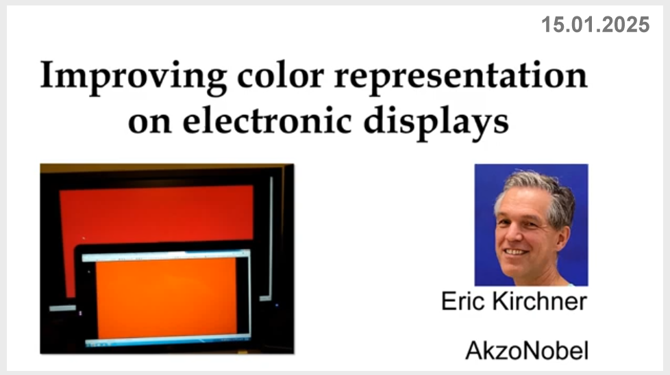 15.01.2025 Improving color accuracy on displays 