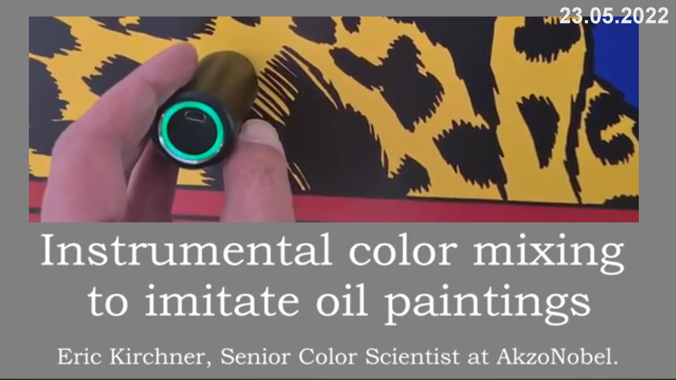 23.05.2022 Instrumental color mixing for oil paints part 1